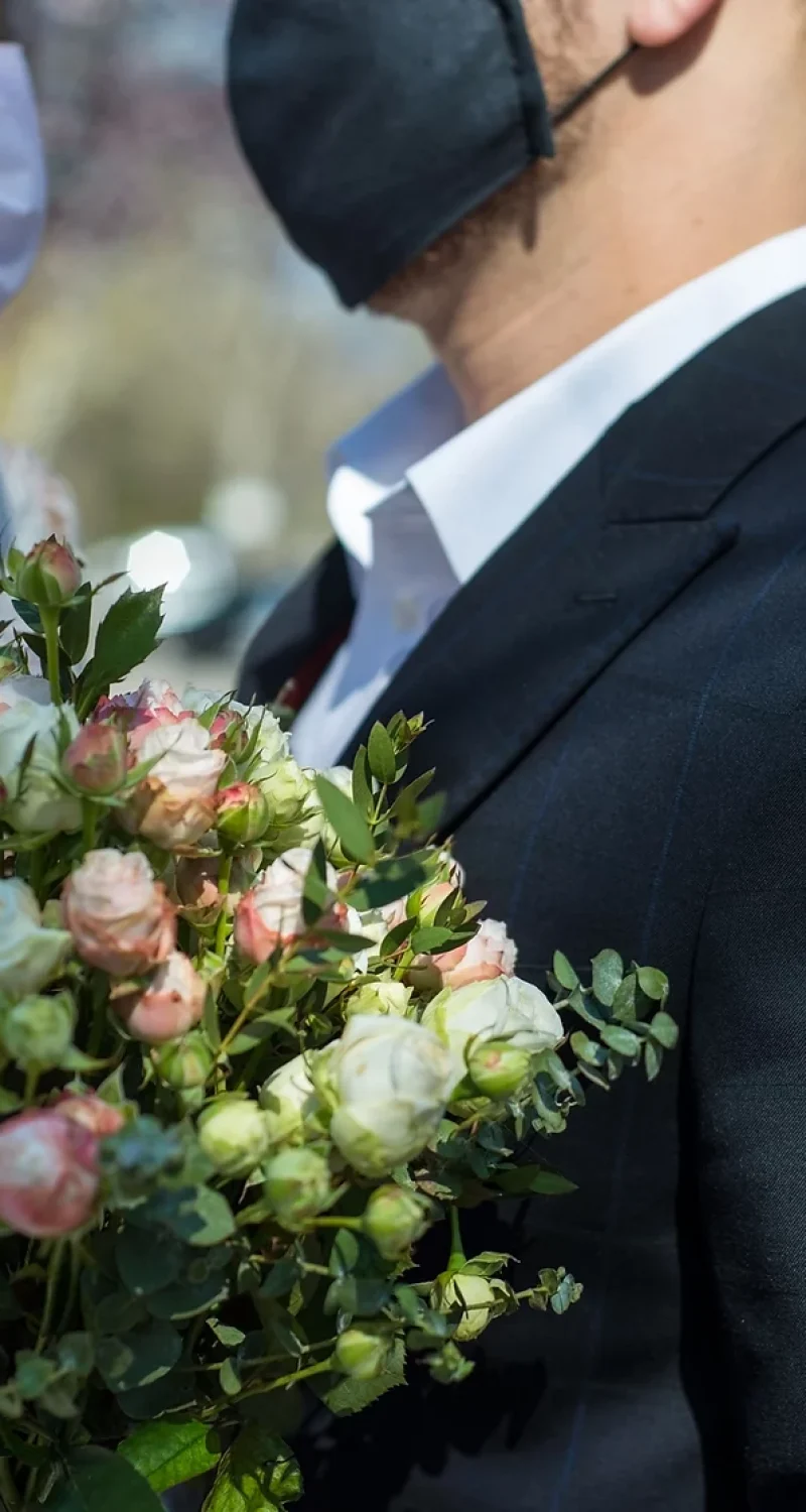 Wedding with Masks